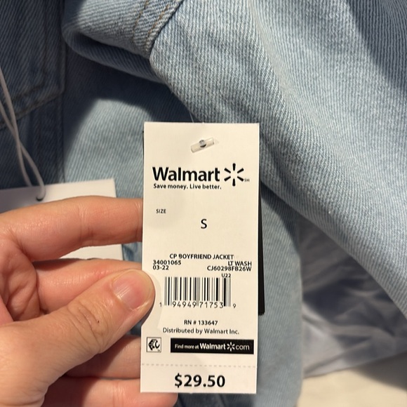 Distressed Jean Jacket - Picture 7 of 7